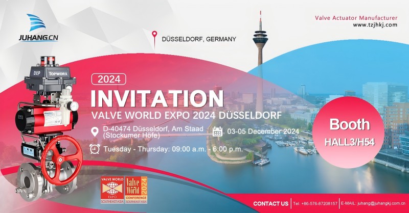 Conoce a Juhang en Valve World Expo 2024