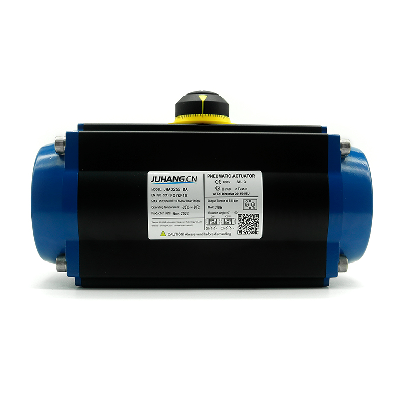 Pneumatic actuator estante y piñón doble actuación JHA0255DA